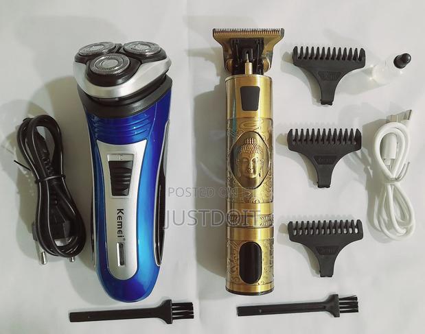 Waer 08221 Shaver + Kemei Rechargeable Smoothener · Photo 2