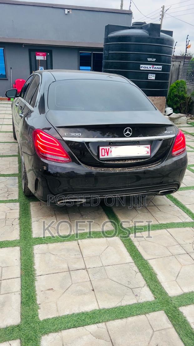Mercedes-Benz C300 Sport 4Matic Sedan AWD (2.0L 4cyll 7A) 2016 Black photo 3