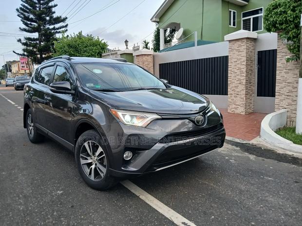 Toyota RAV4 XLE 4dr SUV AWD (2.5L 4cyl 6A) 2018 Gray photo 2