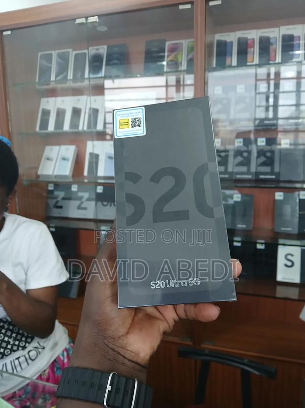 New Samsung Galaxy S20 Ultra 128 GB Black