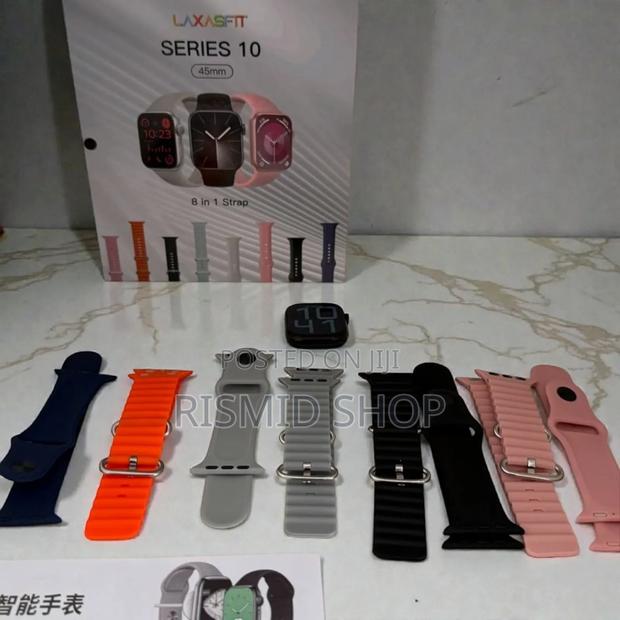 Laxasfit Series 10 Smartwatch With 8 Straps (432446) photo 2