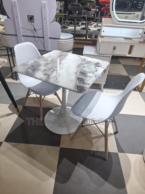 A Classic 2seat Marble Dining Sets