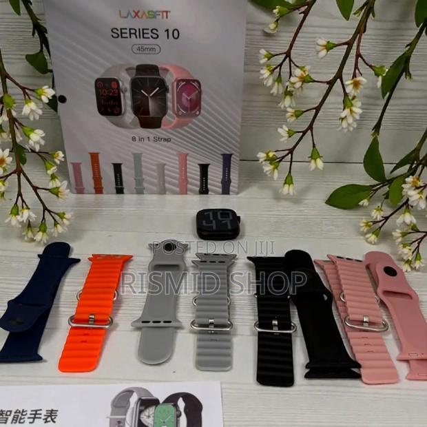 Laxasfit Series 10 Smartwatch With 8 Straps (525257) photo 2