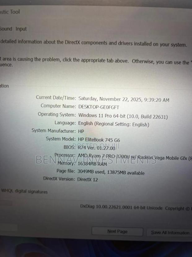 Laptop HP EliteBook 745 G6 16GB AMD Ryzen 7 SSD 256GB photo 3