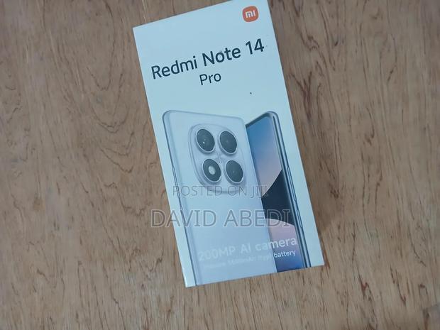 New Xiaomi Redmi Note 14 Pro 256 GB Black photo 2