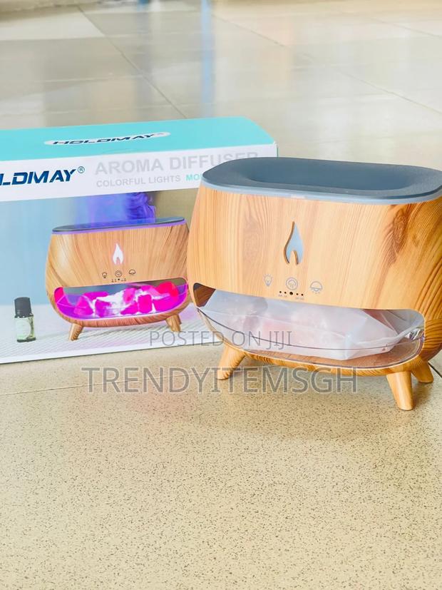 Wood Grain Colorful Light Aroma Diffuser · Photo 3
