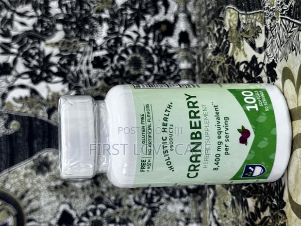 Holistic Health Cranberry Herbal Supplement 8,400 Mg
