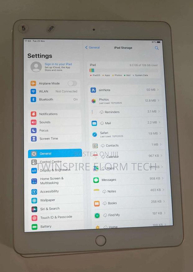 Apple iPad 5 (2022) 128 GB Pink