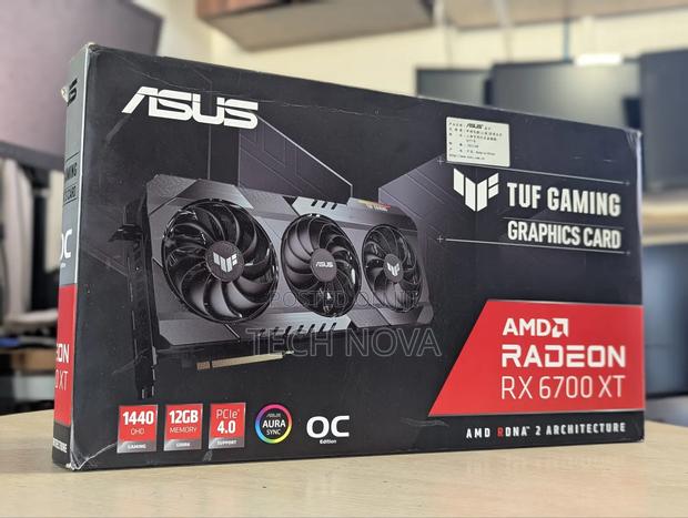 Asus Tuf Gaming Amd Radeon Rx 6700 Xt Oc Graphics Card,12gb Gddr6