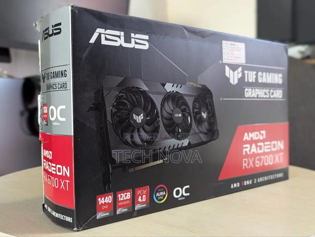 Asus Tuf Gaming Amd Radeon Rx 6700 Xt Oc Graphics Card,12gb Gddr6 photo 2