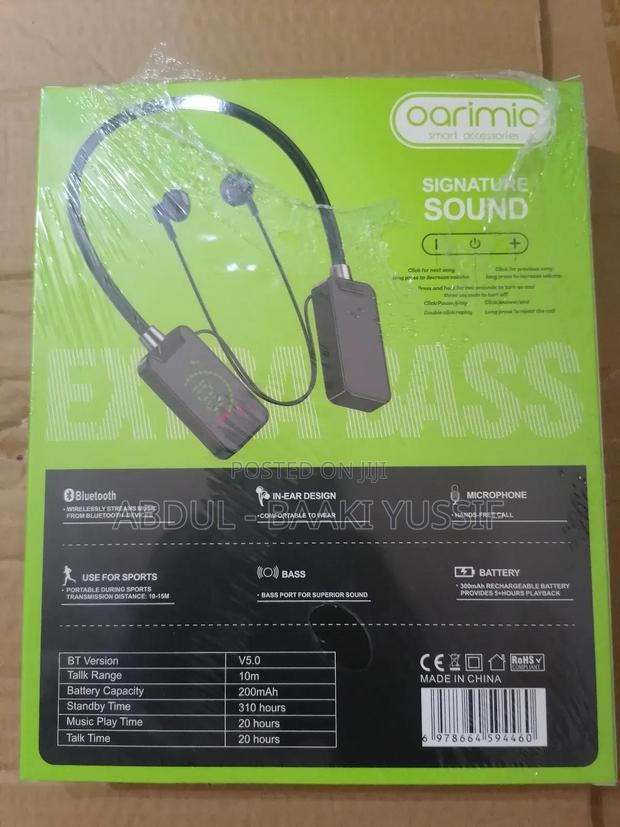 Oarimio Neck Bluetooth Earphone photo 2