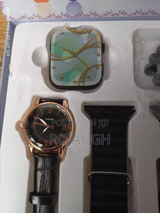 I-520 Mini Smart Watch, Quartz Watch, Bracelet, Chain- Black photo 5