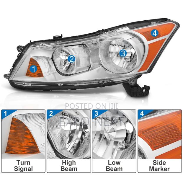 Honda Accord 2008-2012 Headlight Pair photo 2