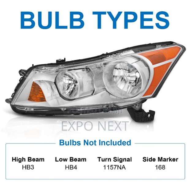 Honda Accord 2008-2012 Headlight Pair photo 5