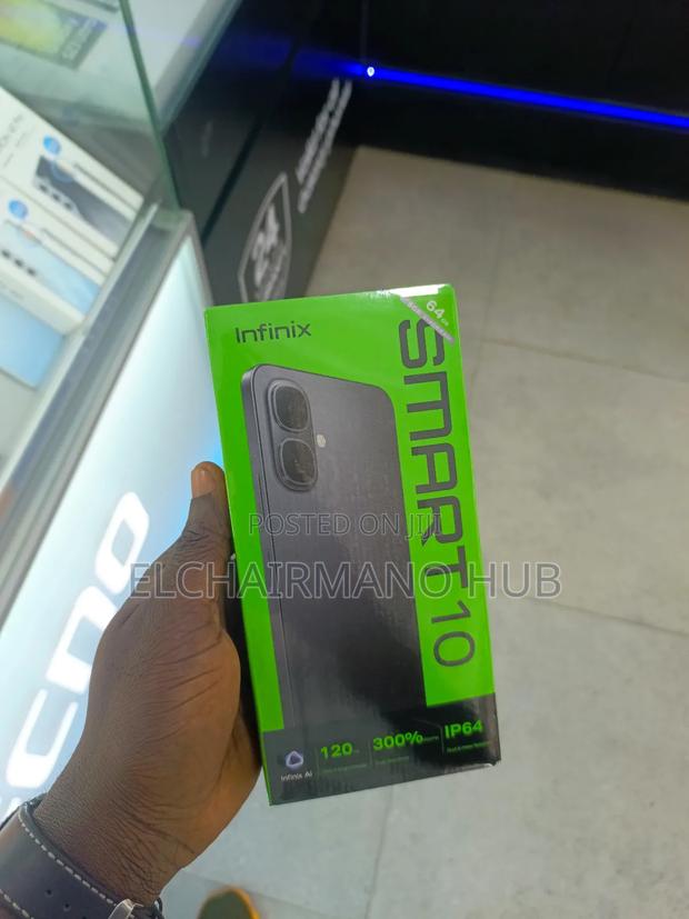 New Infinix Smart 10 64 GB Black