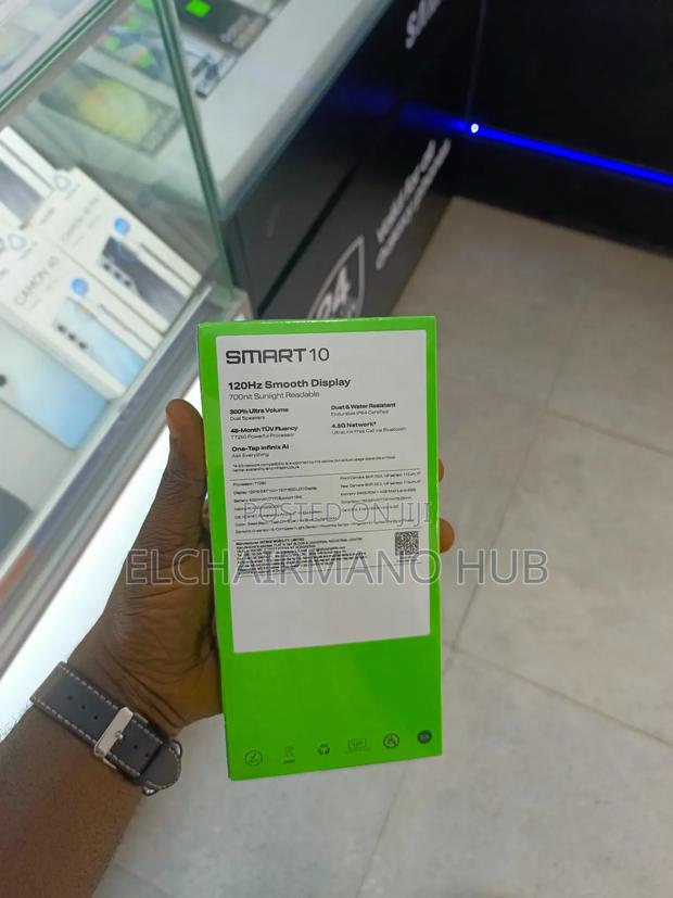 New Infinix Smart 10 64 GB Black photo 2