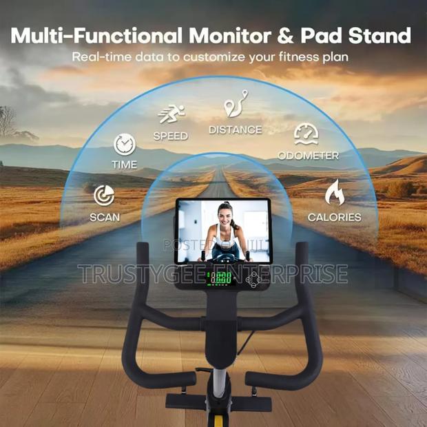 Strength Exercise/Spinning Bike With Display Screen photo 2