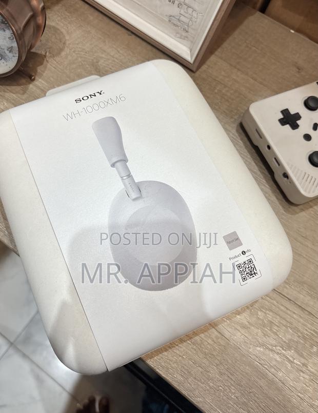 Get Unique Sony Xm6 Wireless Bluetooth Headphone(White)