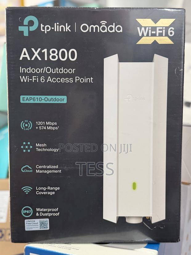 TP-Link Eap610 Outdoor Ap Mesh Omada Wifi6 Ax1800 Gigabit · Photo 3