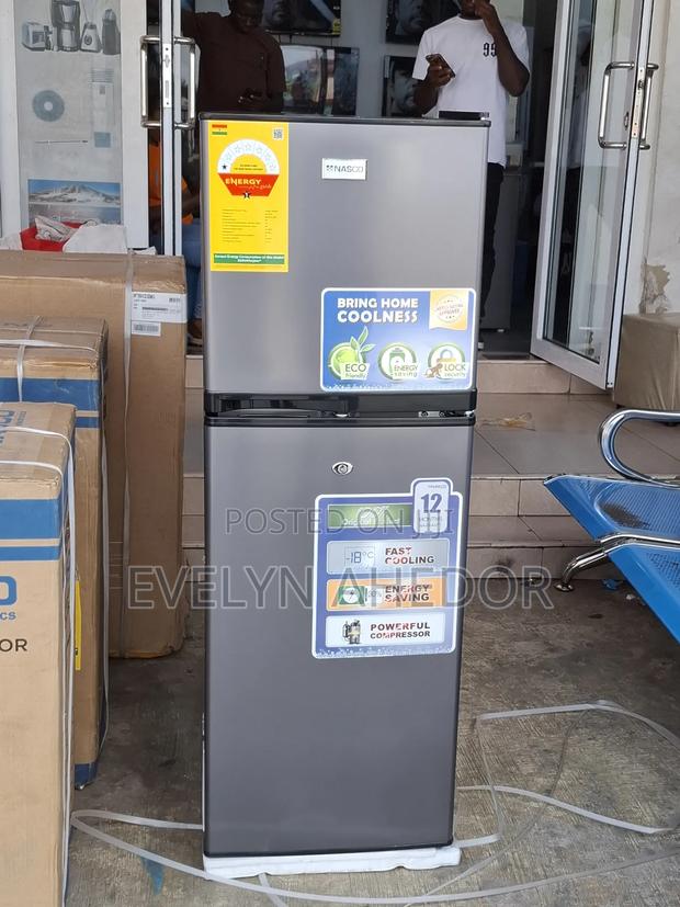 Dark Gray Colour Nasco Top Freezer 136litres Brand New for Sale photo 3