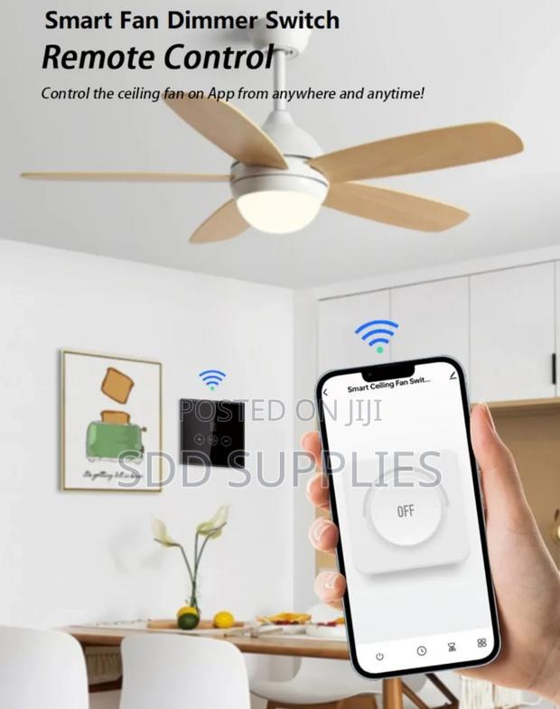 Smart Wifi Fan Lamp/ Light Switch Switches Tuya Available