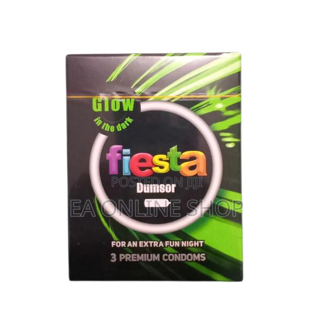 Fiesta Condom - Dumsor ( Glow in the Dark) 23 Pcaks of 3 in 1 · Photo 4