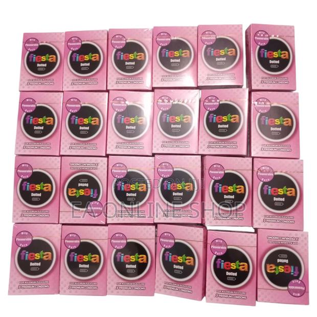Fiesta Dotted Condoms. 24 Packs of 3 in 1 · Photo 4