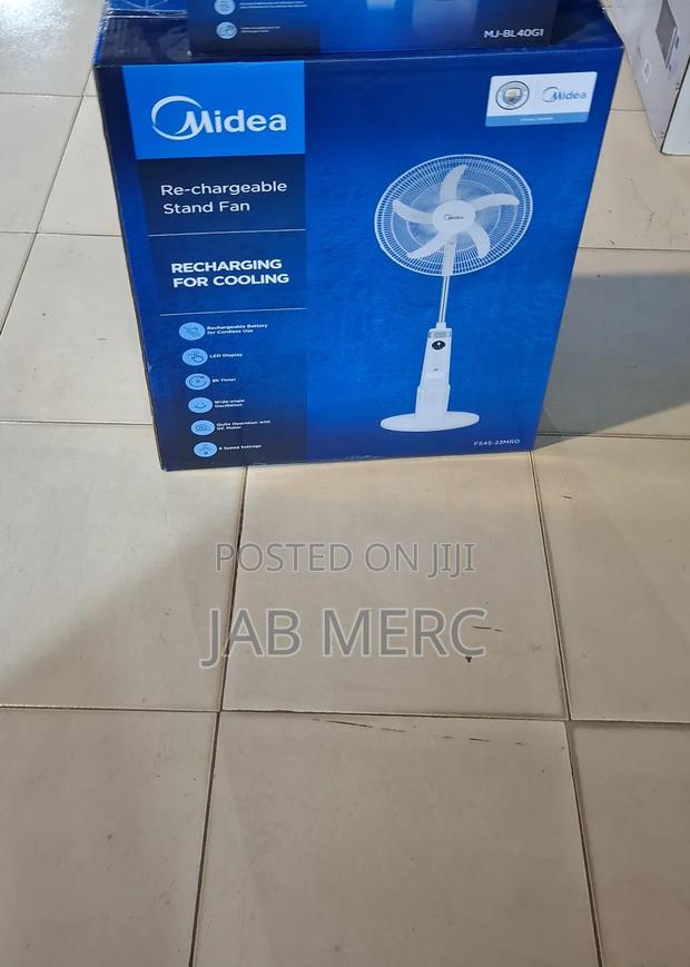 Rechargeable Fans Midea Original More Hours New photo 2