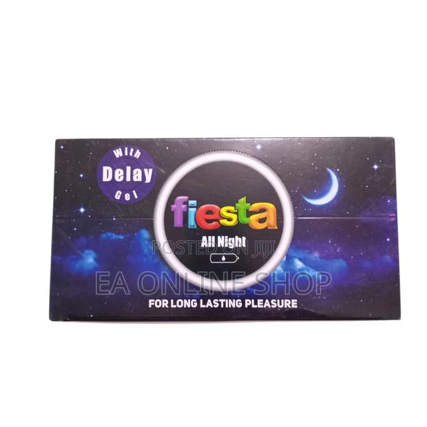 Fiesta All Night Condom With Delay Gel . 24 Packs of 3 in 1 · Photo 3