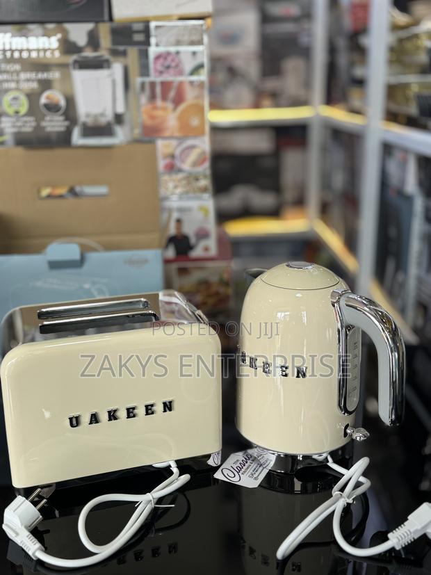 Uakeen Kettle Toaster Set photo 2