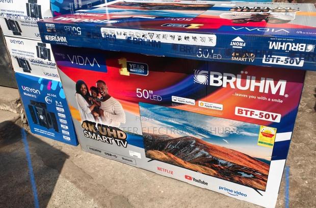 Bruhm 50 Inch BTF -50v Smart Android Hdr” Tv