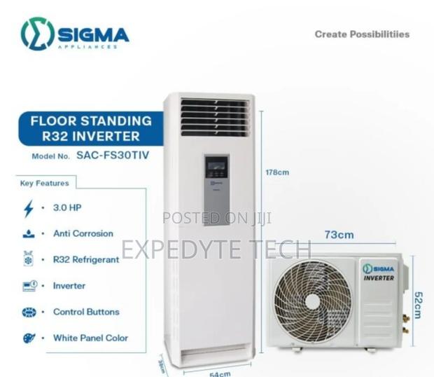 Sigma 3.0hp R32 Floor Standing Inverter Air Conditioner