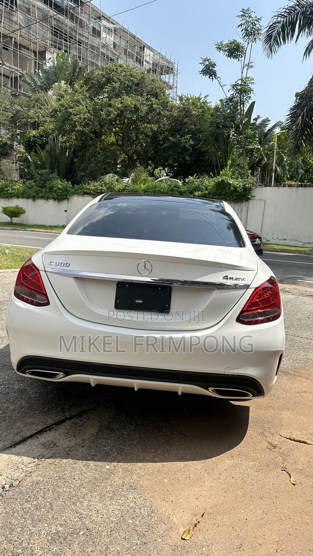Mercedes-Benz C300 Base C300 AWD 4MATIC Sedan 2018 White