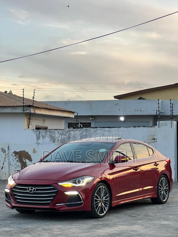 Hyundai Elantra Sport 2018 Red