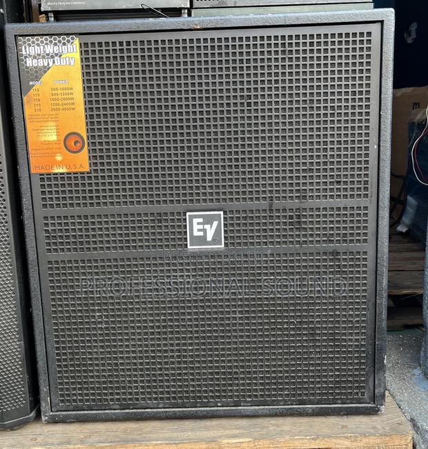 Electro-Voice (Ev) Single Bass Speaker(Pair) · Photo 3