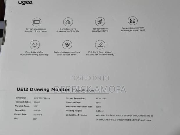 Ugee Ue12, Graphics Tablet photo 5