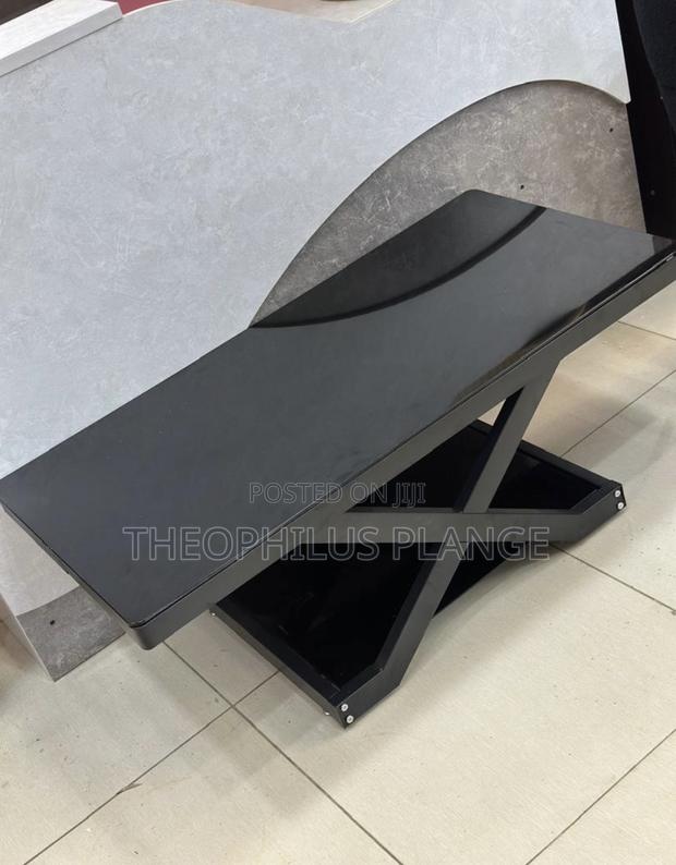 All Black Glass Living Room Table/ Center Table · Photo 4