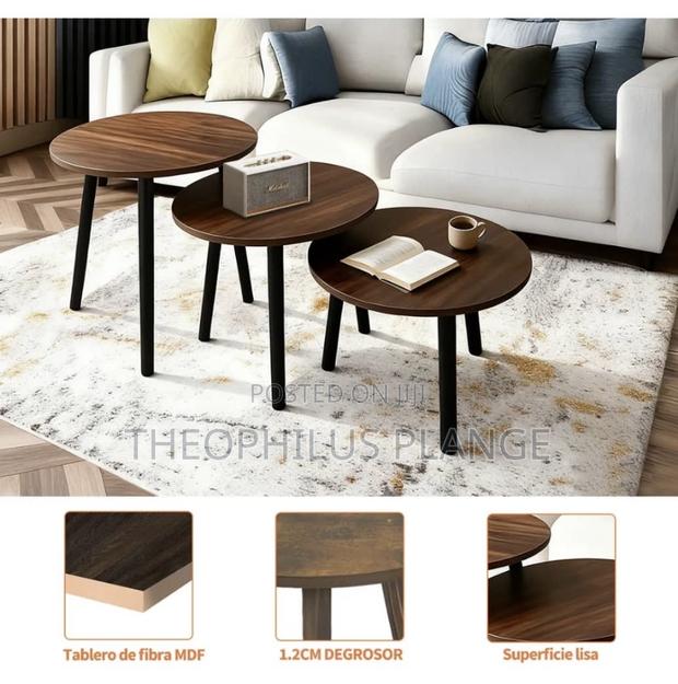 3 in 1 Coffee Table, Wood Design. · Photo 2