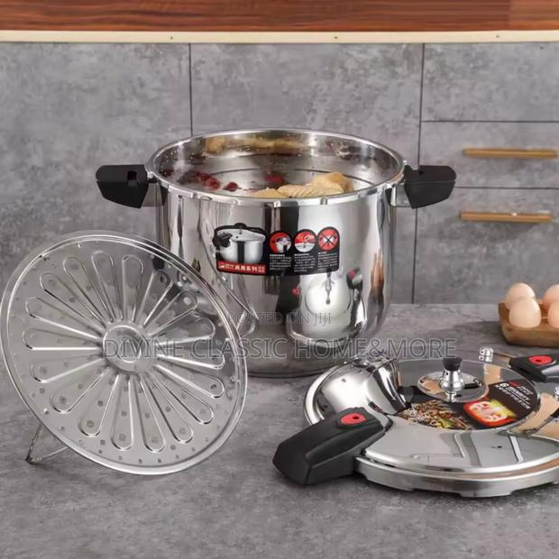 10lit Zenlo Stainless Steel Pressure Cooker (Explosion Proof) photo 2
