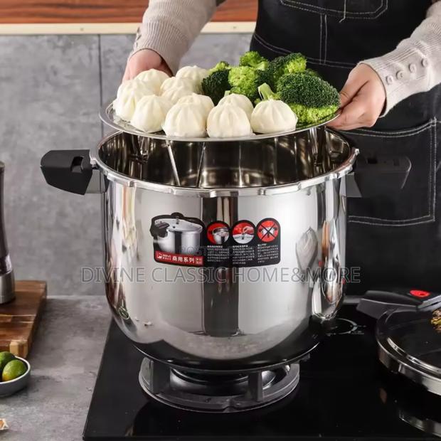 10lit Zenlo Stainless Steel Pressure Cooker (Explosion Proof) photo 4