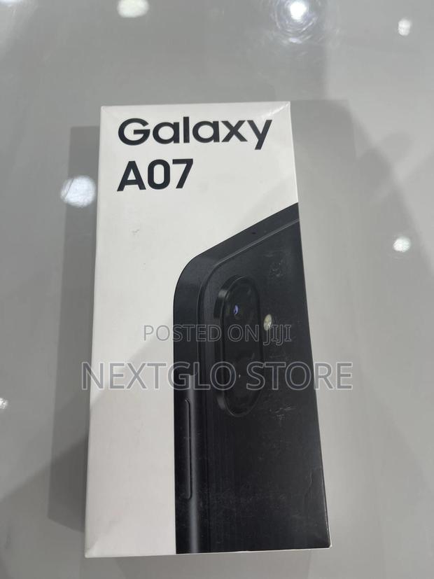 New Samsung Galaxy A07 4G 128 GB Black