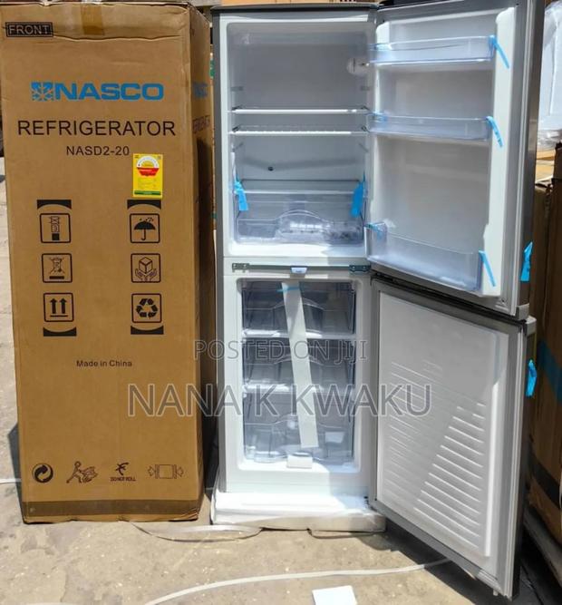 Dd2-20 Nasco Double Door Fridge With Bottom Freezer