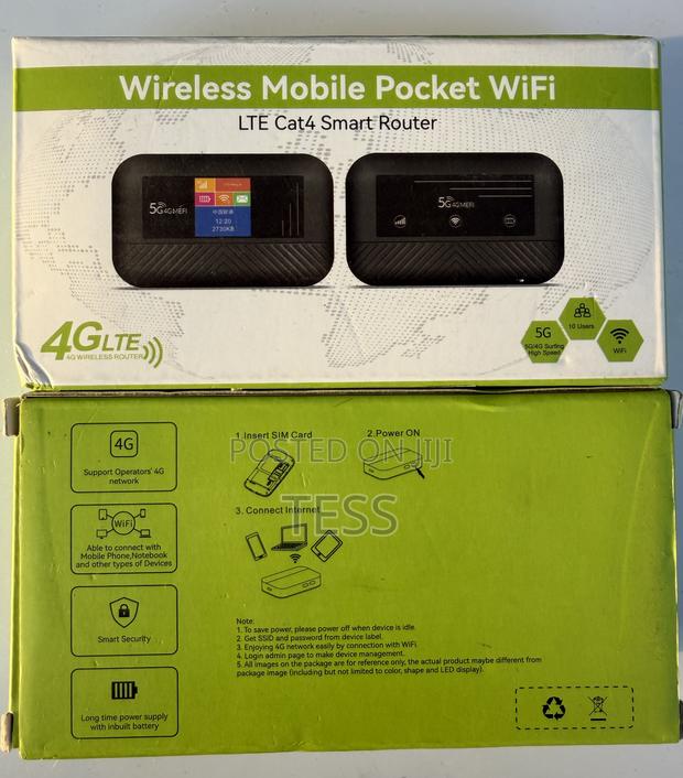 Mifi Pocket 4g Universal Sim Router With Display Screen · Photo 3
