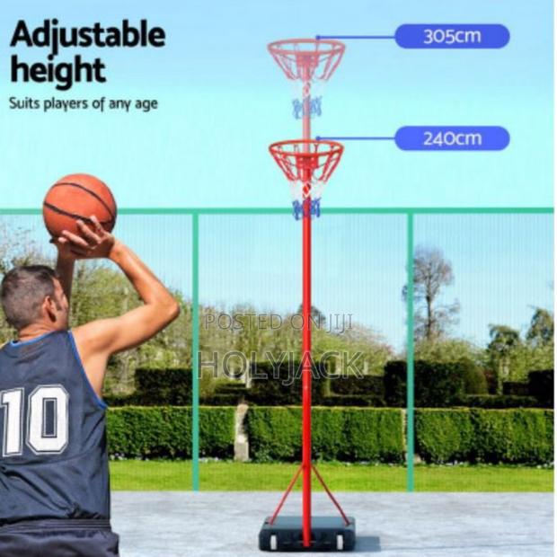 3.05m Netball Hoop Stand System photo 3