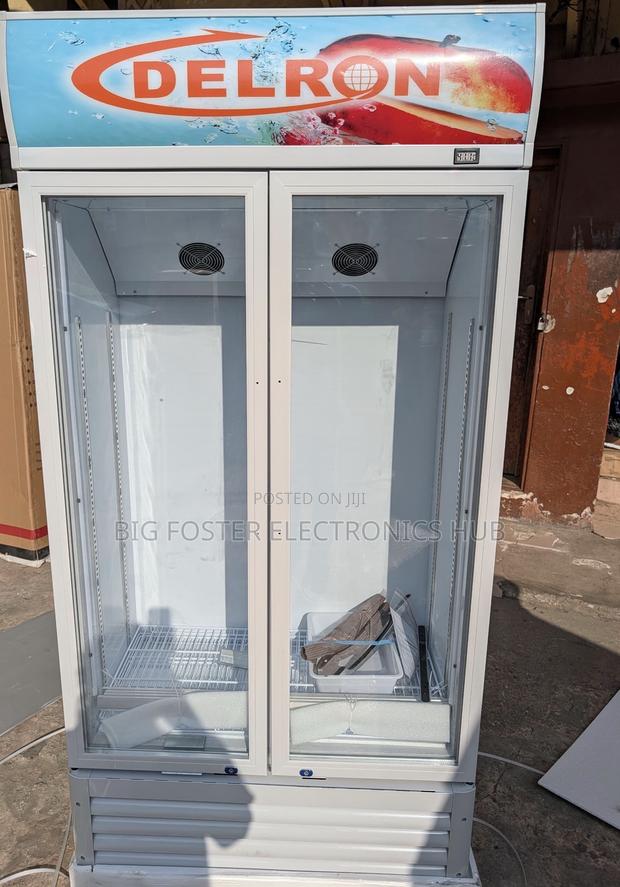 Delron ,560 Liters Display Fridge Side by Side O