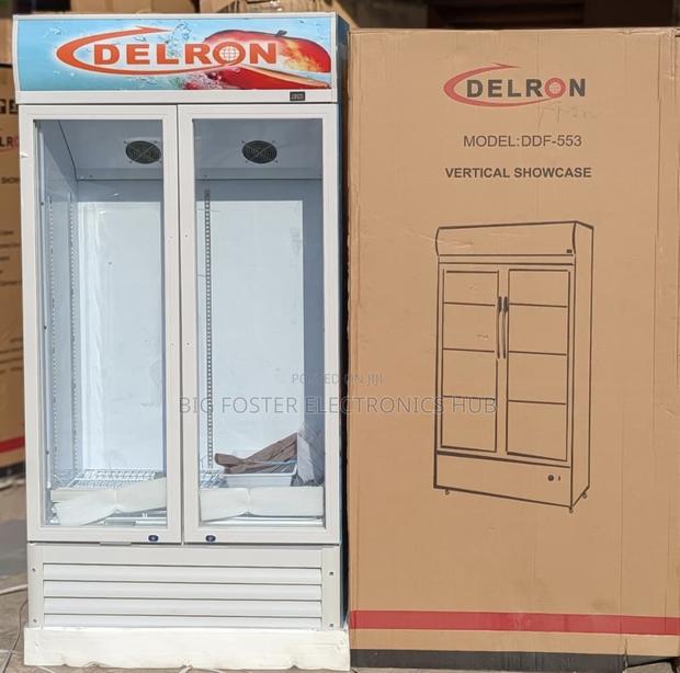 Applicable, Delron 560 Liters Double Door “Displays Fridge