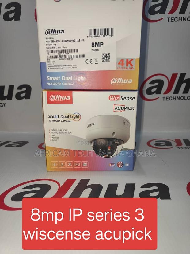 Dahua 8mp Ip Series 3 Wizsense Acupick · Photo 2