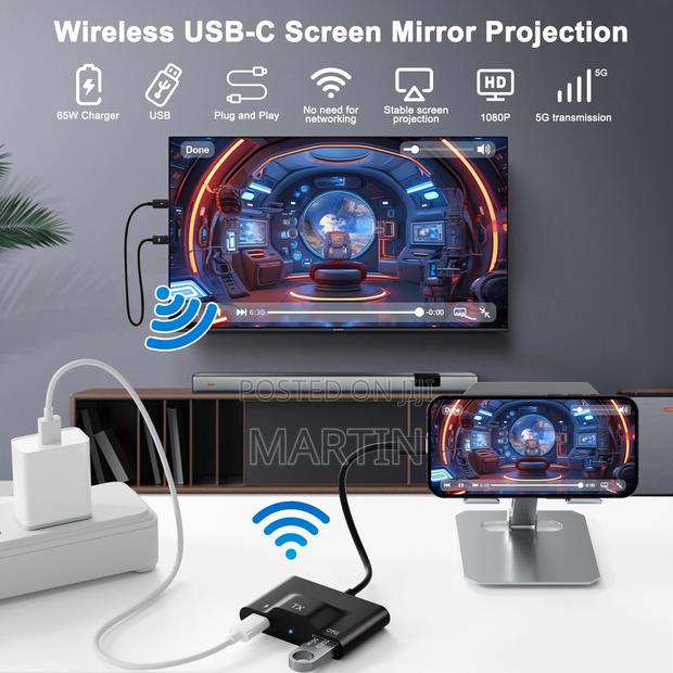 Wireless Usb-c To Hdmi Transmitter And Receiver photo 2