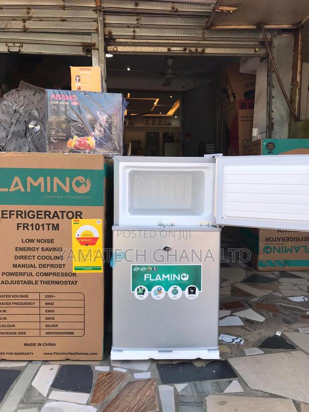 Brand New Original Flamino 80 Litre Table Top Fridge With Top Freezer photo 2