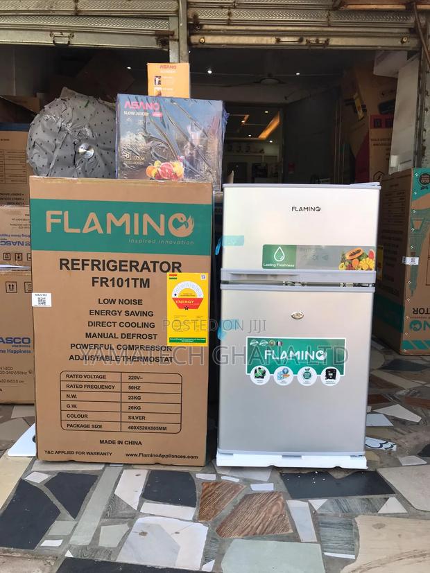 Brand New Original Flamino 80 Litre Table Top Fridge With Top Freezer photo 4